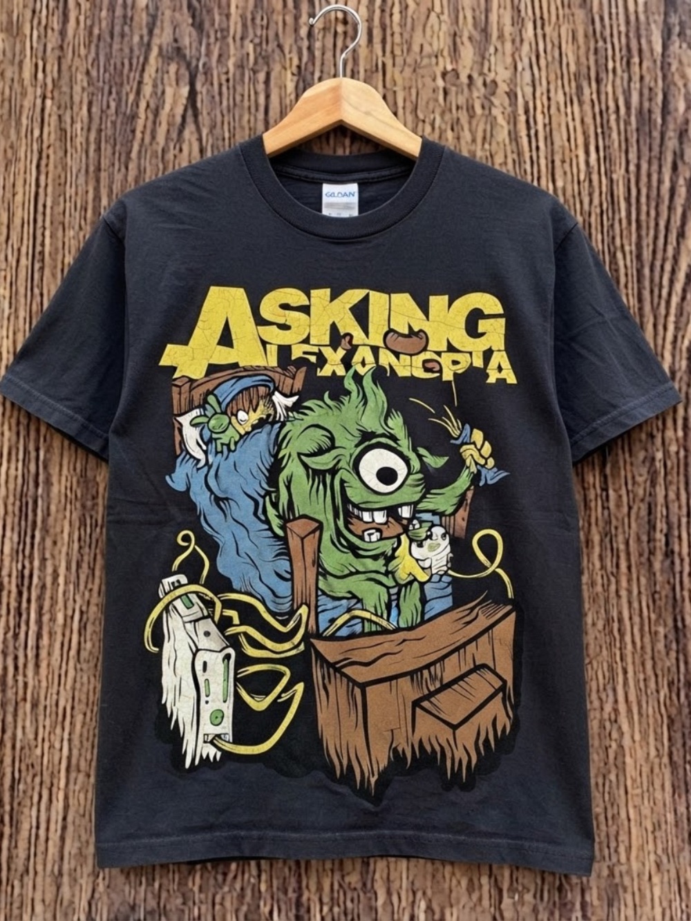 Gildan Black Asking Alexandria Graphic Tee